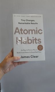 atomic habits brand new with plastic cover