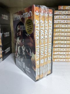 Attack on Titan season 2 manga box set