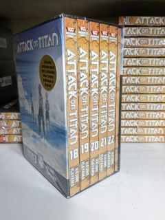 Attack on Titan season 3 part 2 manga box set