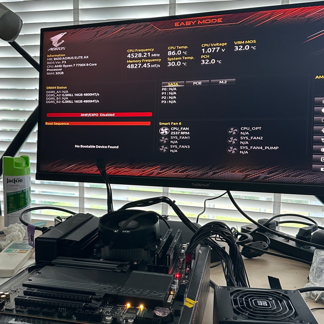 #2 Gigabyte B650 AORUS ELITE AX Wifi AM5 Motherboard NOT X670 B650i ...