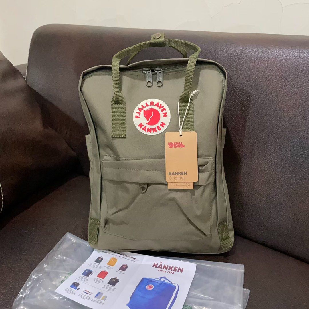 Fjallraven Backpack Kanken Army BAG FJALLRAVEN KANKEN ARMY CLASSIC