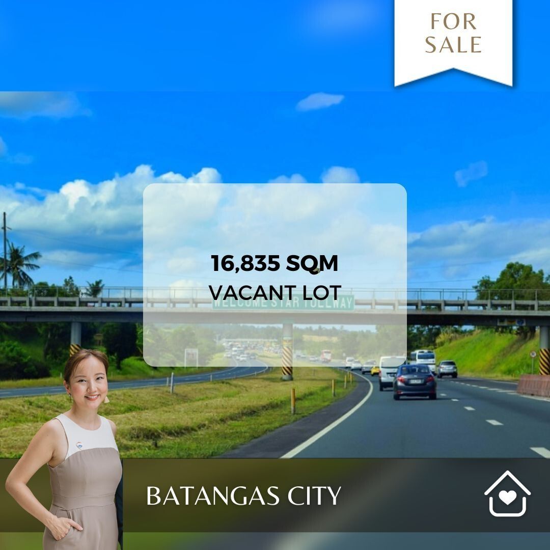 Batangas Vacant Lot for Sale! (Category: Lot) located in Quezon City. Submitted by daphne.yu_favoritebroker (Listing ID 1294534611, Image 1). Description: Batangas Vacant Lot for Sale! Lot area: 16,835 square meters Ideal for gas stations or establishments Asking Price: Php50.505M (Php3k/sqm) #24032302 Schedule a tour & let’s find your #favoritehome together! Your #favoritebroker #theYus : John and Daphne Yu 09178274018 RE/MAX Capital For more pr
