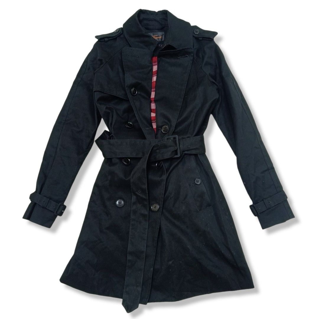 Ben Sherman - Double Breasted Trenchcoat (Unisex) (Category: Coats, Jackets and Outerwear) located in Batangas. Submitted by wornwear.ph (Listing ID 1299641785, Image 1). Description: Ben Sherman - Double Breasted Trenchcoat (Unisex) Twill XS on tag fits Small Width 17 inches Length 32" Shoulder 16" Sleeves 22" Excellent condition 2,000 only!.