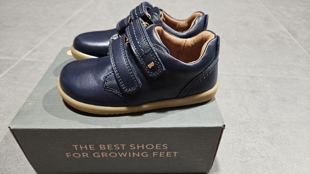 Bobux Navy Port Shoes i Walk