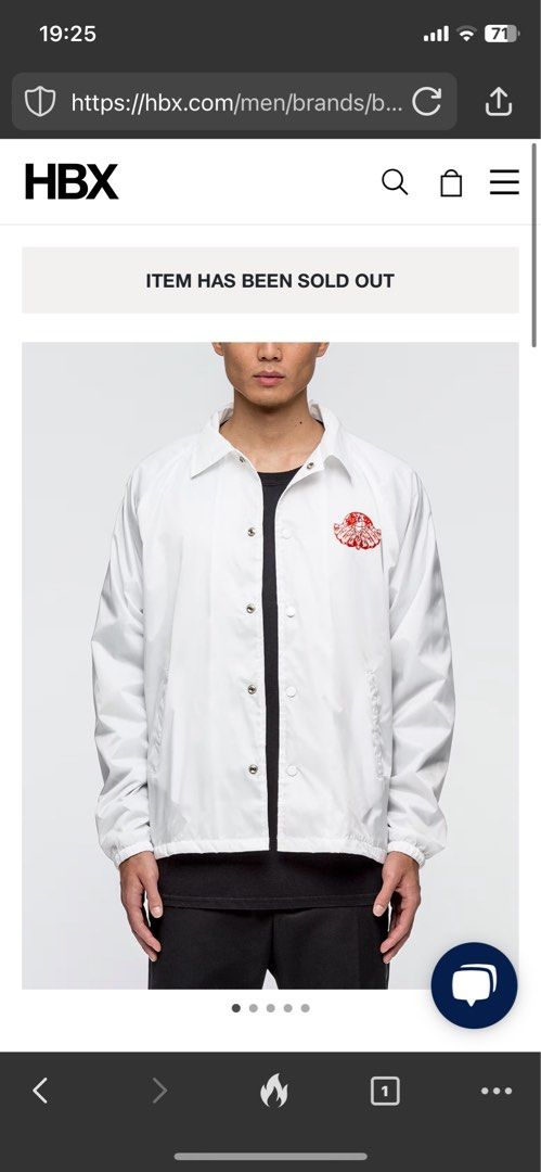 BRAIN DEAD × NEW ORDER COACHES JACKET 【公式通販】