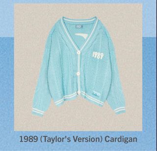 BRAND NEW AUTHENTIC ORIGINAL OFFICIAL Taylor swift 1989 cardigan merch