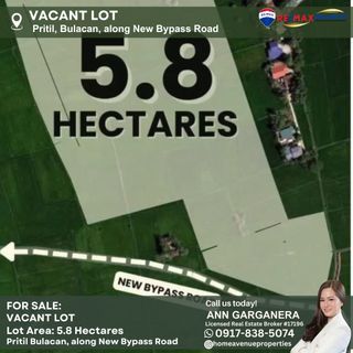 Bulacan Lot for Sale Pritil Bulacan for sale near Ayala Land Crossroads 80-hectares mixed used estate Bulacan