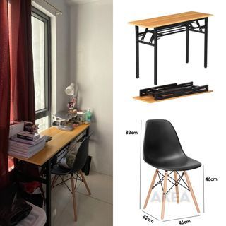 Bundle Nordic Study Table and Study Chair
