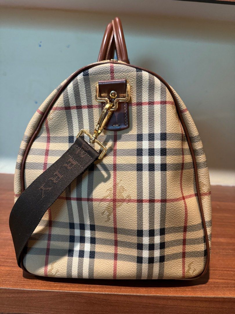 Burberry holdall bag on sale