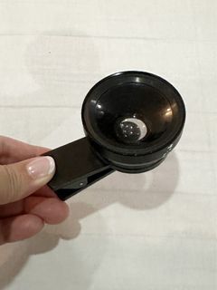 Camera Clip Wide Angle Macro Fisheye Lens Attachment Accessories