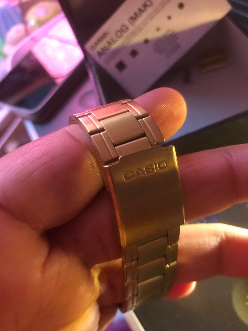 Casio ANALOG MAK MTP V00SG IBU