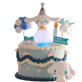 Sanrio Cinnamoroll Cake 6 inch, Food & Drinks, Homemade Bakes on Carousell
