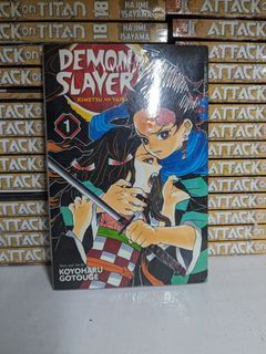 Demon slayer manga vol 1&2