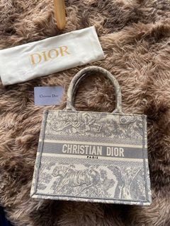 Dior book tote handbag