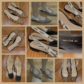 (Dior) Slingback Sandals - EUR 42