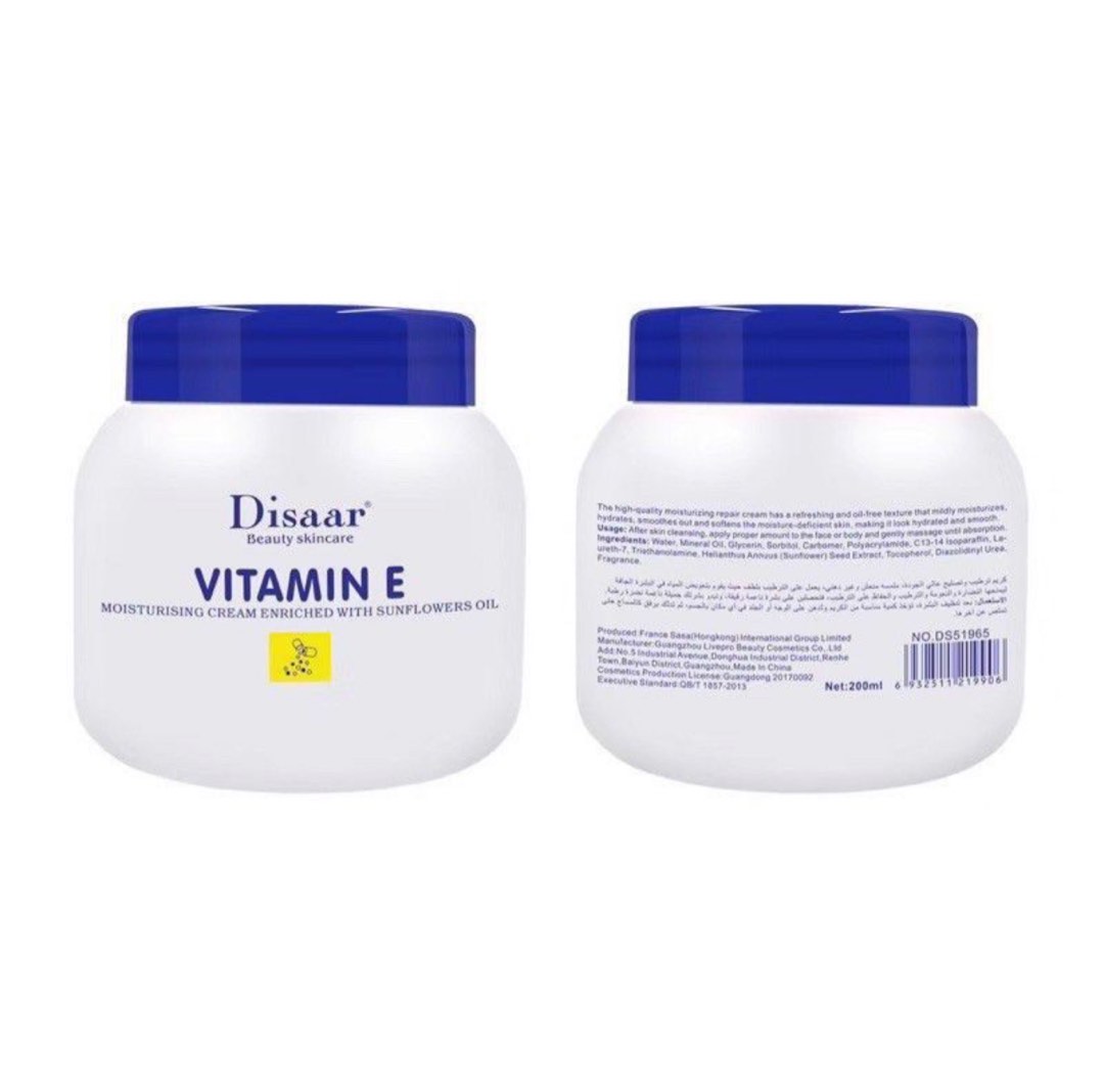 Disaar vitamin E Cream Soften Whitening Moisturizing Skincare, Health
