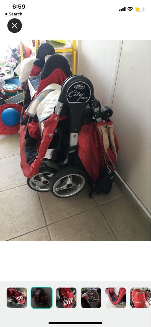 Double Stroller City Mini Babies Kids Going Out Strollers on Carousell