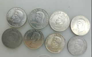 Fifty centavos philippine coin