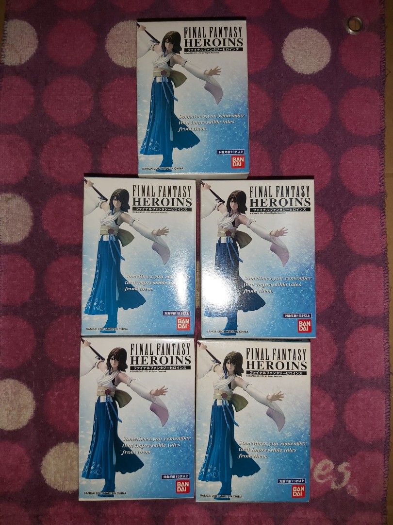 Final Fantasy Heroins 最終幻想X 10 Yuna 尤娜Rikku 琉克VIII 8