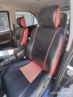Fortuner leatherette seatcover 2015 model below