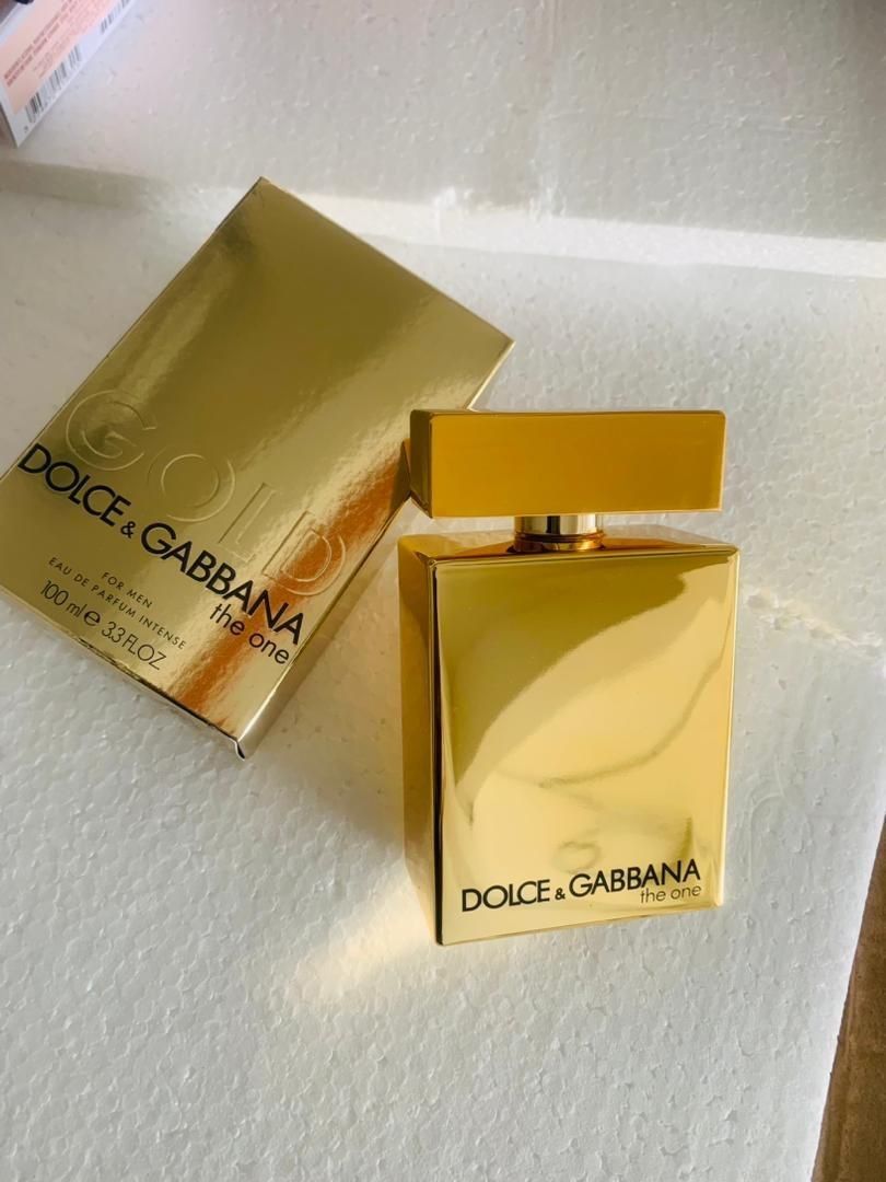 FREE SHIPPING Dolce gabbana the one Gold New in box