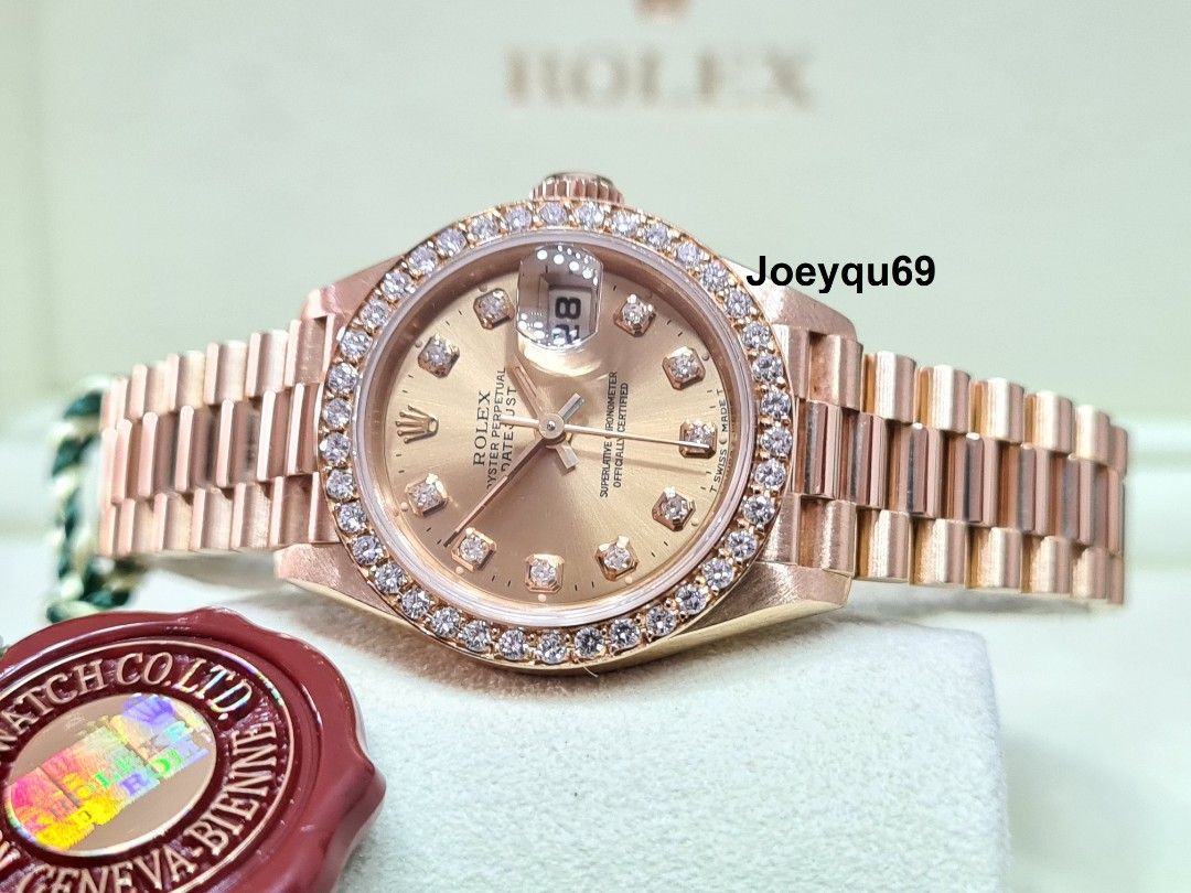 Big diamond rolex discount