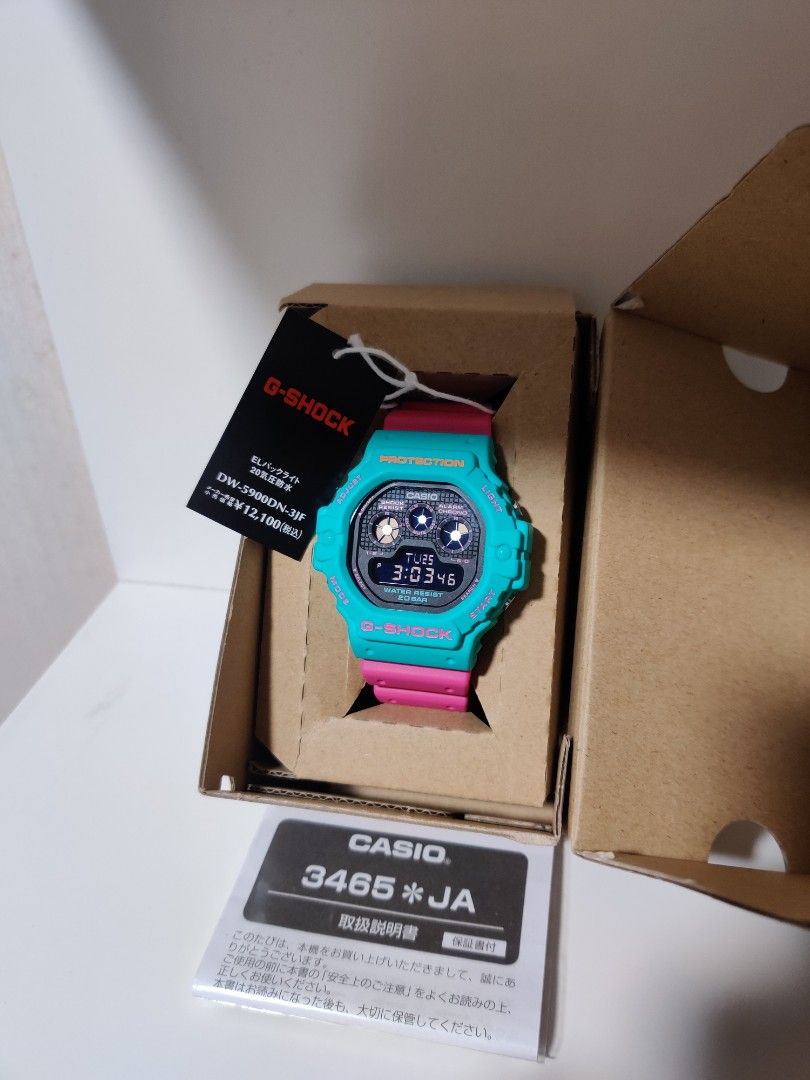 G- Shock DW-5900DN-3JF, Men's Fashion, Watches & Accessories 