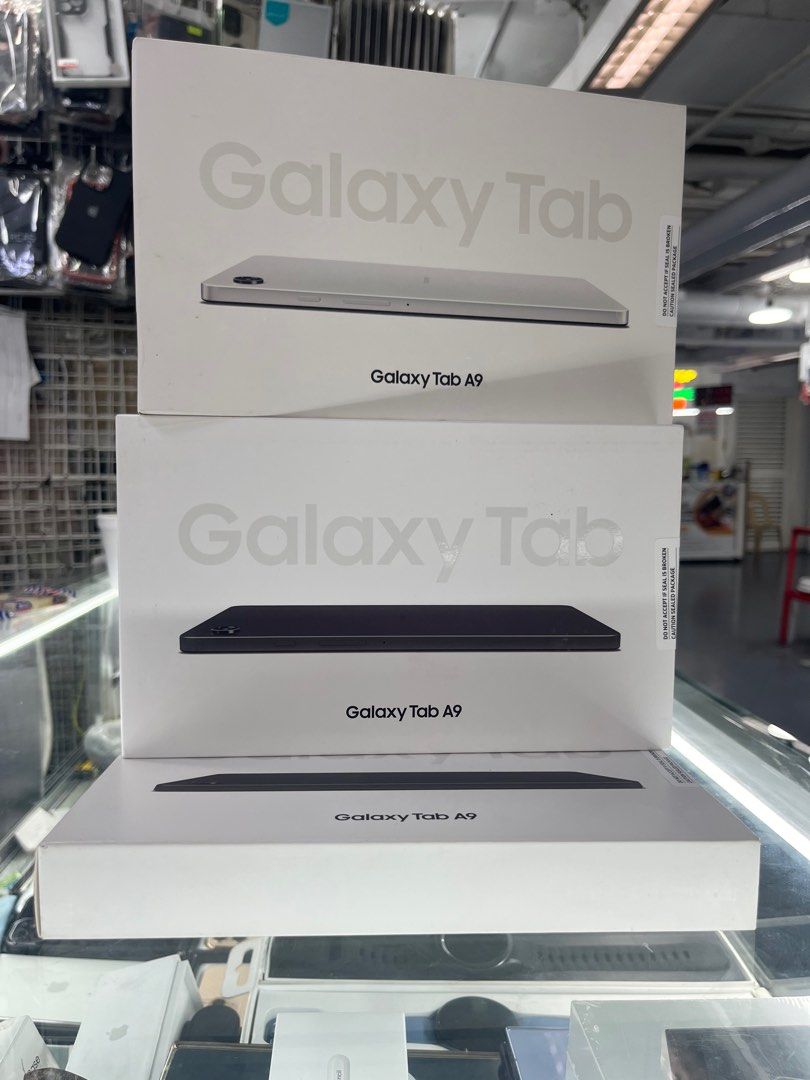 Galaxy Tab A9 64gb 4g ram Cellular (Category: Android) located in San Juan City. Submitted by AshleyandLynGeneralmerchandise (Listing ID 1299687842, Image 3). Description: We accept trade in Credit card / Home Credit Shipping Meet ups / Delivery Fb page: Ashley & Lyn.