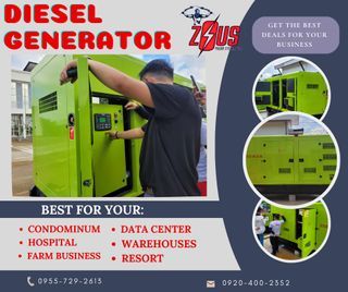 Generator Set - 50kva 100kva 150kva 200kva 325kva 375kva 400kva 450kva 500kva