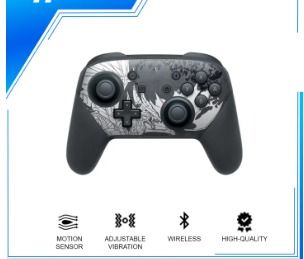 Gigaware N Switch Pro Controller MH (Category: Controllers) located in Manila. Submitted by gigaware (Listing ID 1299647684, Image 1). Description: Specifications of Gigaware N Switch Pro Controller MH Brand No Brand Console Type Nintendo Console Model Compatibility Nintendo WII U What’s in the box ● 1 Gigaware N Switch Pro Controller Monster Hunter ● 1 Wire USB-A to Type-C.