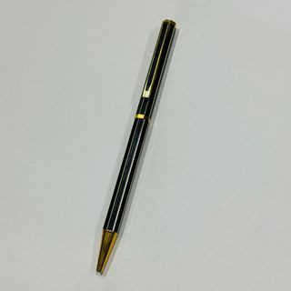 GIVENCHY BALLPOINT PEN Retractable Twist Black Gold - PreOwned