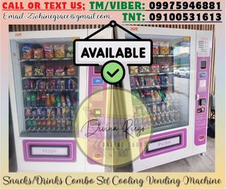 Good Quality Cooling Vending Machine Combo Set