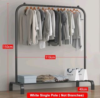 Hanging clothes rack