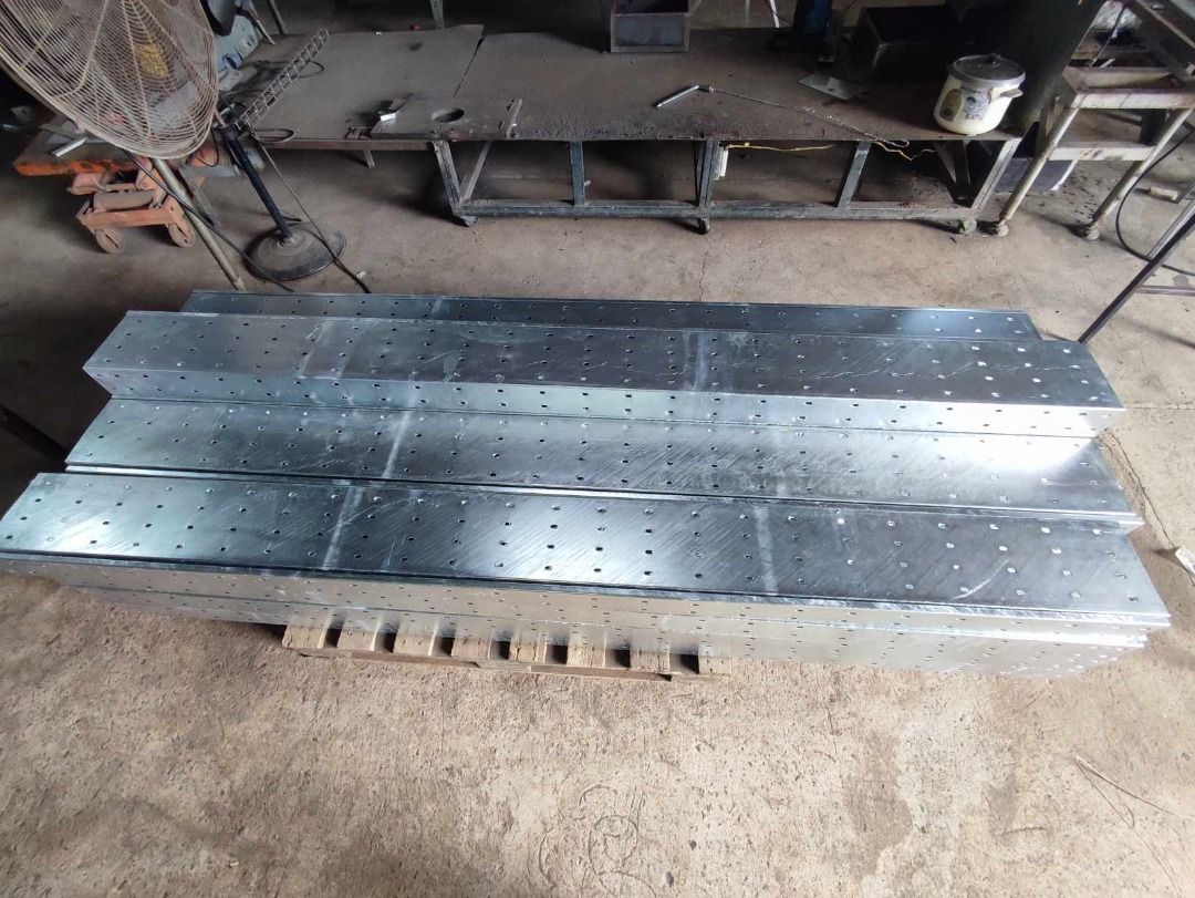 HOT DIP GALVANIZED CABLE TRAY PERFORATED (Category: Construction & Building Materials) located in Bacoor. Submitted by calmtree.64bff5 (Listing ID 1299714983, Image 2). Description: DELIVERY OF THE DAY!!!! Supply and Fabrication of Perforated Cable Tray made in GI 2.0mm/ Gauge 14 Hot Dip Galvanized finish complete with cover, bolts, nuts, washers and connectors for TANAUAN, BATANGAS client. Thank you for entrusting your requirement with our team 