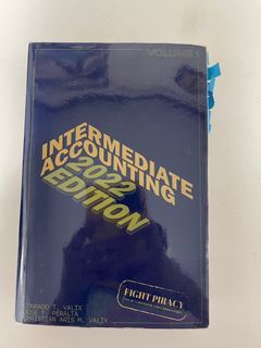 Intermediate Accounting 1, 2022 by Valix