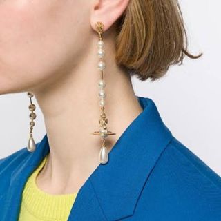 Japan Concierge • Vintage Vivienne Westwood Earrings: Broken Pearl Earrings