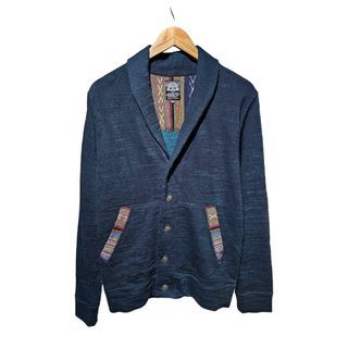 Japanese Brand Culture Mix Cardigan Shawl Collar Jacket