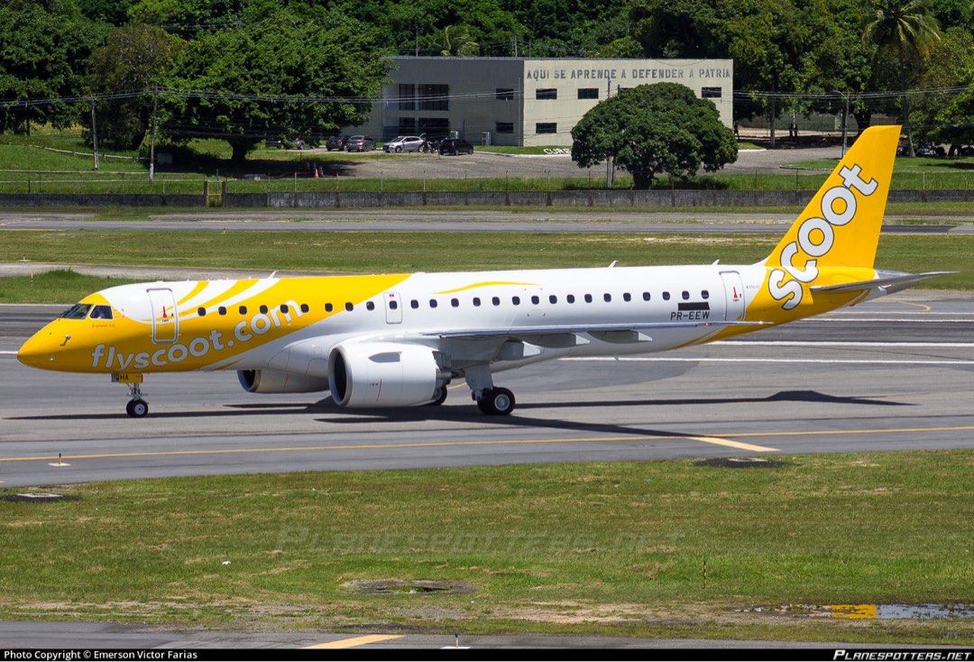 JC Wings 1:200 Scoot Embraer E190-E2 9V-THA, Hobbies & Toys