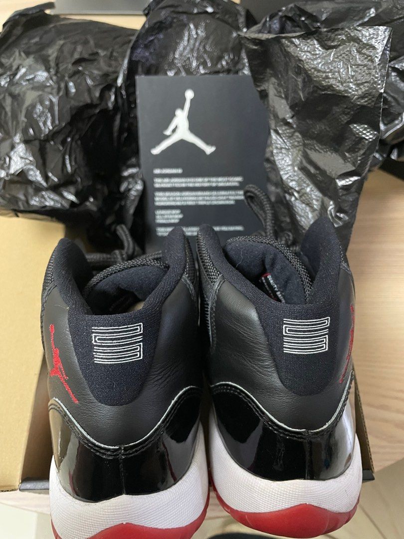 bred 11s fake vs real