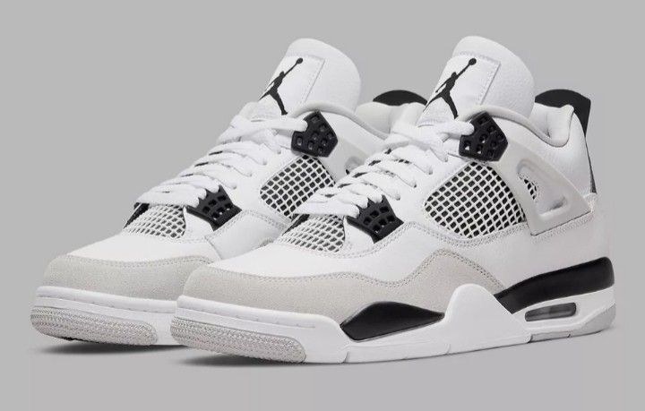 Jordan 4 (Category: Sneakers) located in Quezon City. Submitted by dashoutlet (Listing ID 1299653517, Image 1). Description: AUTHENTIC BRAND NEW AVAILABLE IN DIFFERENT SIZES.