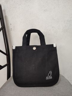Kangol 2way canvas handbag, crossbody bag