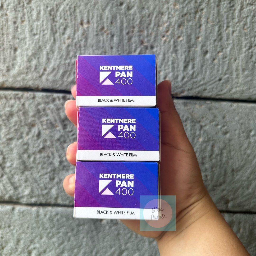 Kentmere Pan 400 35mm Film Roll (Category: Cameras) located in Quezon City. Submitted by bdsdc1998 (Listing ID 1299646258, Image 1). Description: 35mm Films Available: Kentmere Pan 100 - Php 350 Expiration: March 2027 Kentmere Pan 400 - Php 449 Expiration: Dec 2028 Ilford XP2 Super 400 - Php 559 Expiration: May 2025 Harman Phoenix 200 - Php 799 Expiration: Dec 2025 Kodak Ektar 100 - Php 1,199 Expiration: May 2025 Kodak Portra 400 - Php 6,499 for 