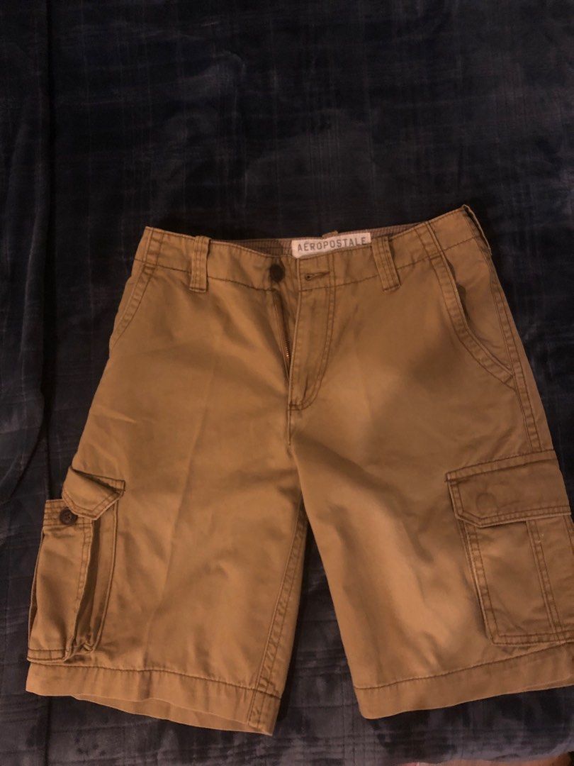 KHAKI CARGO SHORTS - Aeropostale (Category: Shorts) located in Marikina City. Submitted by davethewave (Listing ID 1299716682, Image 1). Description: KHAKI AEROPOSTALE CARGO SHORTS - Like new - Less than 10 wears - No Flaws! - Waist 30! - Gcash MOP - JNT Delivery - Antipolo Area .