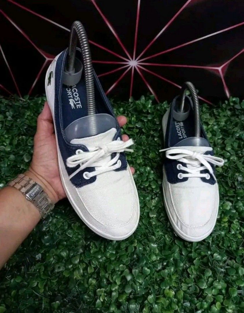 LACOSTE Top Sider Women s Fashion Footwear Sneakers on Carousell