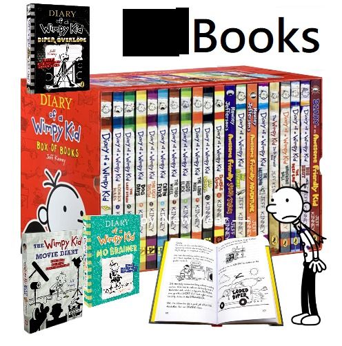 Diary Of A Wimpy Kid 英語 絵本 洋書 23冊 セット [並行輸入品