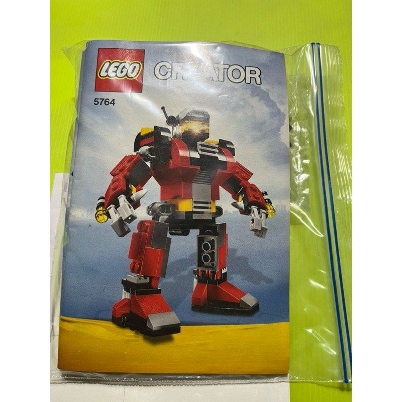 LEGO 5764 Creator 3 in 1 Rescue Robot Hobbies Toys Toys Games on Carousell