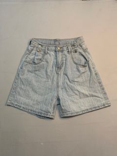 Light Wash Denim Jorts / Shorts