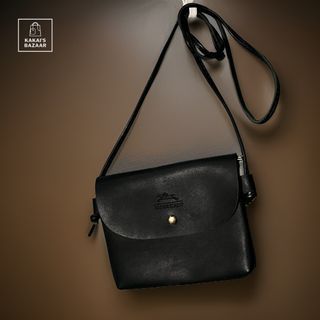 LongChamp Small Sling Bag Black