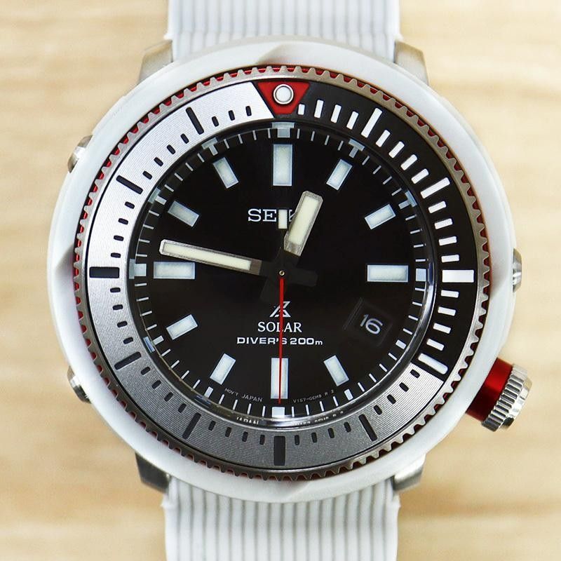 Lowest Price SEIKO PROSPEX SNE545 Men s White Silicone Strap Black Dial Watch sne545 sne545p sne545p1 Birthday gift birthday seiko BRAND NEW IN BOX WITH 1 YEAR WARRANTY Men s Fashion Watches Accessori...
