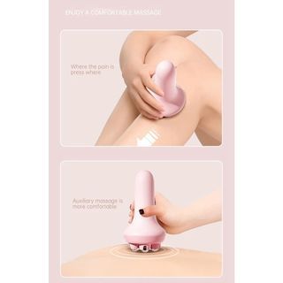 Manual Massage Roller ball pink